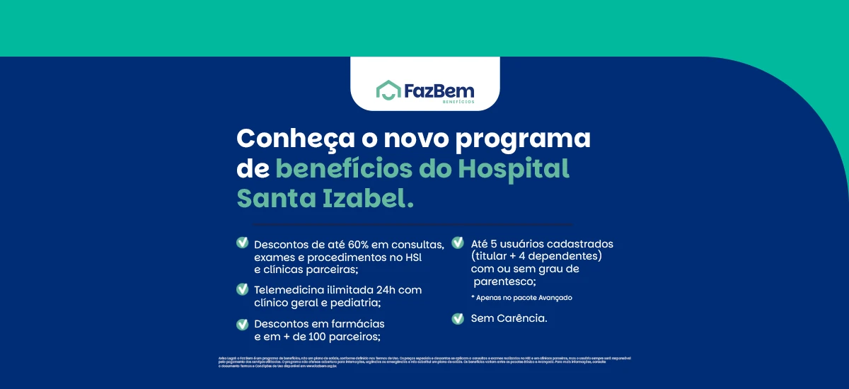 FazBem - Programa de Benefícios do Hospital Santa Izabel