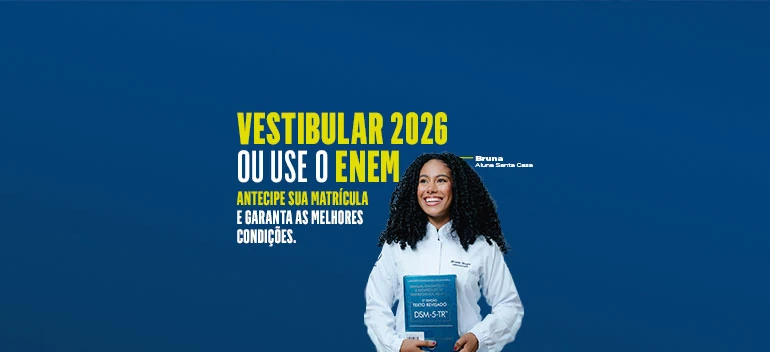 Vestibular 2026 ou use o Enem