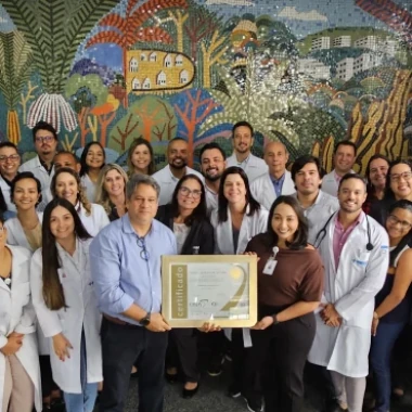 HMS conquista selo máximo de qualidade da ONA