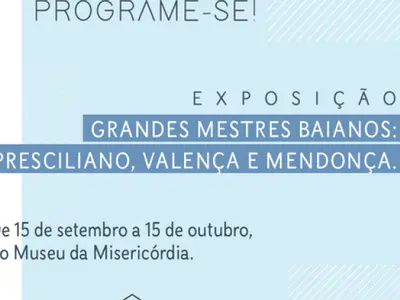 Exposição inédita reúne quadros de três expoentes da Escola Baiana de Pintura no Museu da Misericórdia