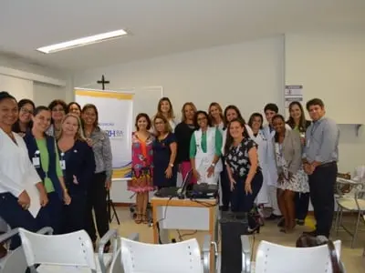 Profissionais de Recursos Humanos visitam a Santa Casa da Bahia