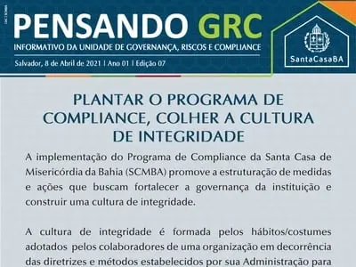 Plantar o programa de Compliance, colher a cultura de integridade