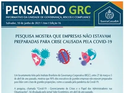 Pesquisa mostra que empresas não estavam preparadas para crise causada pela COVID-19