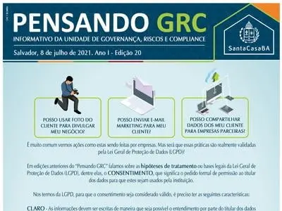 Com consentimento estou coberto pela lei?