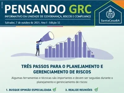 Três passos para o planejamento e gerenciamento de riscos