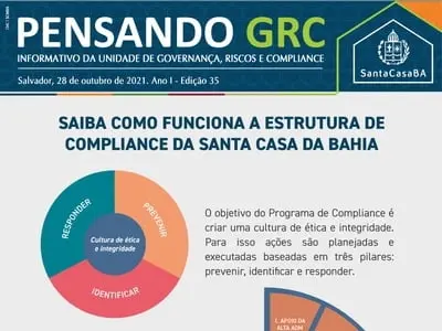 Saiba como funciona a estrutura de Compliance da Santa Casa da Bahia