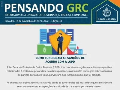 Como funcionam as sanções de acordo com a LGPD