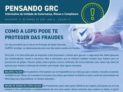 Como a LGPD pode te proteger das fraudes