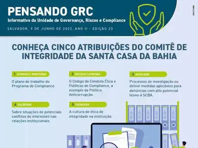 Conheça cinco atribuições do Comitê de Integridade da Santa Casa da Bahia