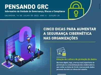 Cinco dicas para aumentar a segurança cibernética nas organizações