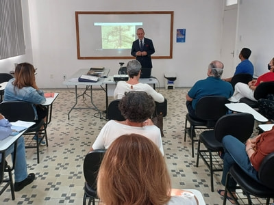 Historiador Francisco Senna ministra palestra na Santa Casa da Bahia sobre o Recôncavo Baiano
