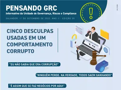 Cinco desculpas usadas em um comportamento corrupto