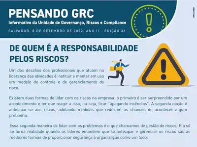 De quem é a responsabilidade pelos riscos?