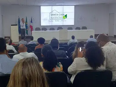 Santa Casa da Bahia reúne gestores em evento de lançamento da Política Institucional de Sustentabilidade Ambiental 