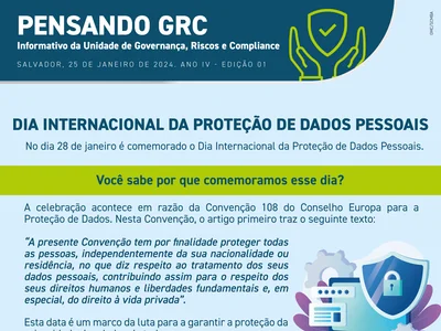 Dia Internacional da Proteção de Dados Pessoais