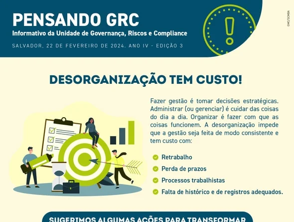 Desorganização tem custo!