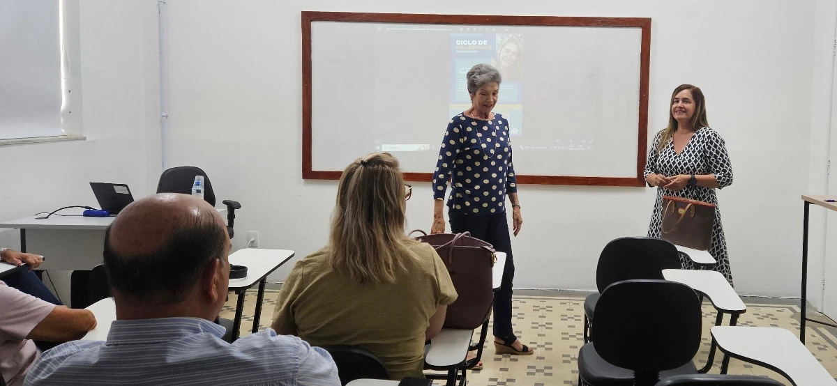 Ciclo de Palestras Cultura e Prosa 2024 tem início com tema sobre o Museu Virtual do Teatro São João