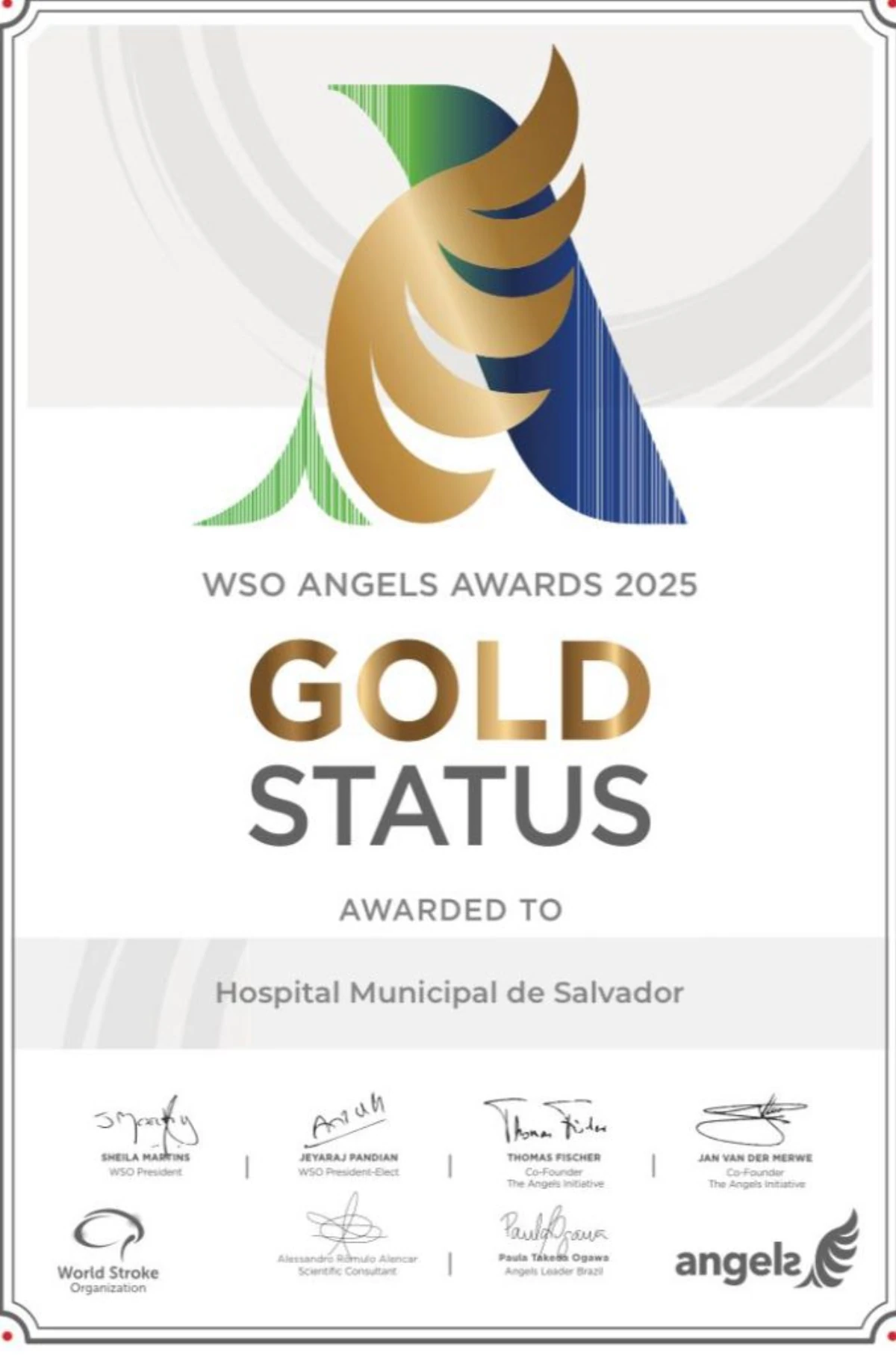 HMS se destaca no atendimento ao paciente com AVC e conquista reconhecimento internacional