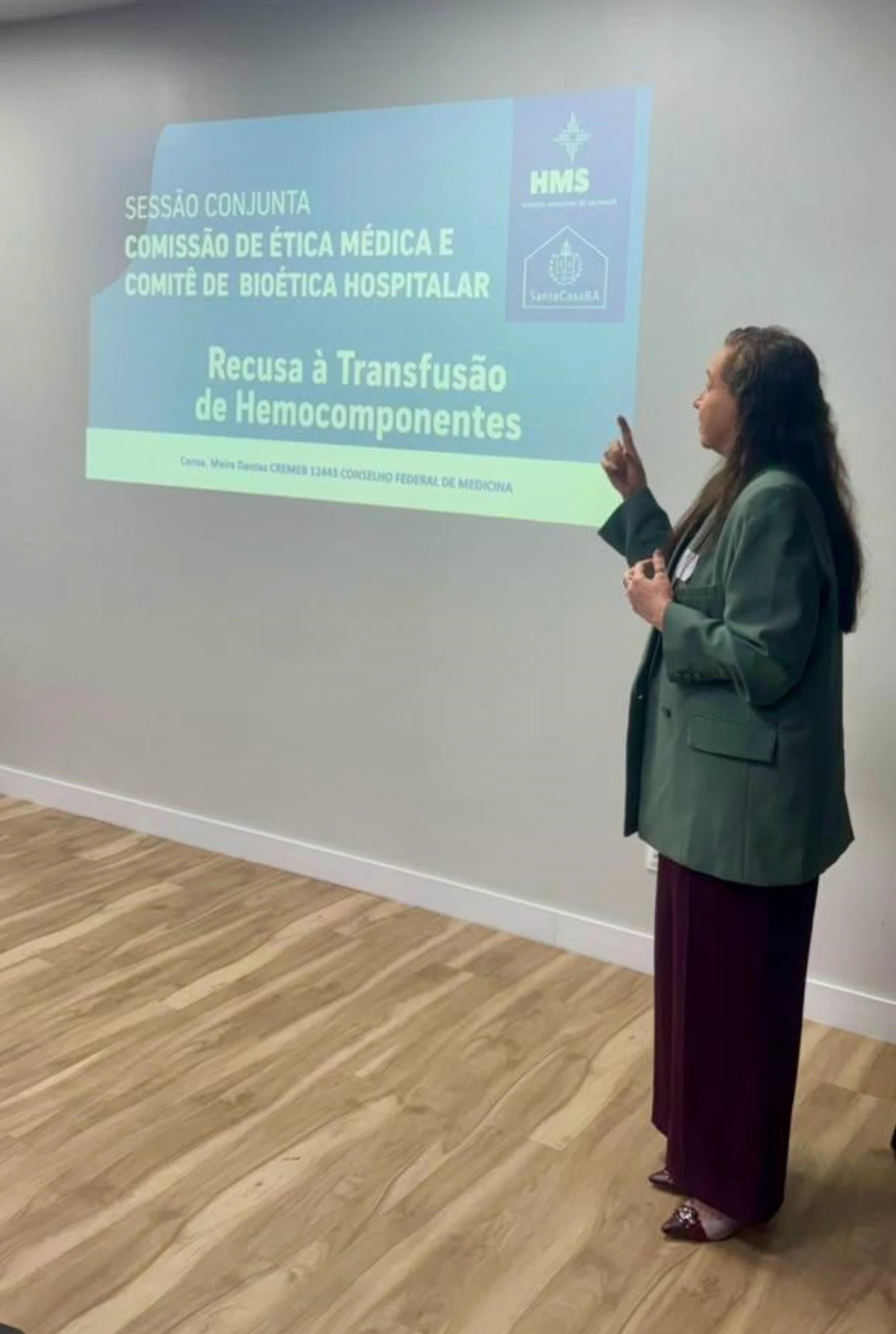 Hospital Municipal de Salvador debate aspectos éticos na recusa de hemocomponentes